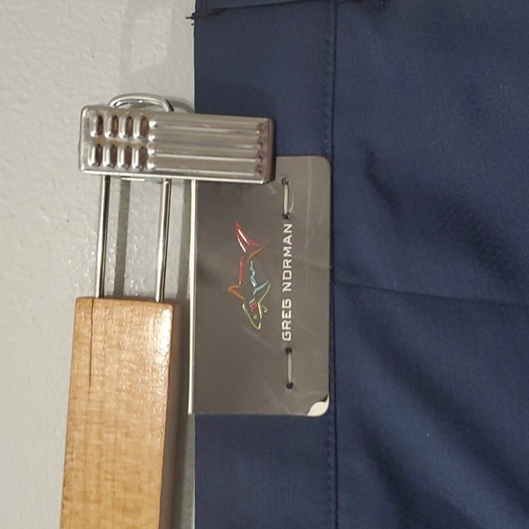 Greg Norman Shorts Men's Sz 36 Blue Performance Fabric Moisture Wicking Stretch - Picture 8 of 14